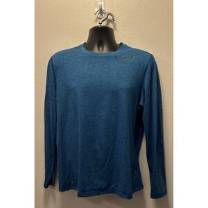 OAKLEY‎ HYDROLIX MENS REGULAR FIT LONG SLEEVE  HEATHER BLUE SHIRT SIZE M